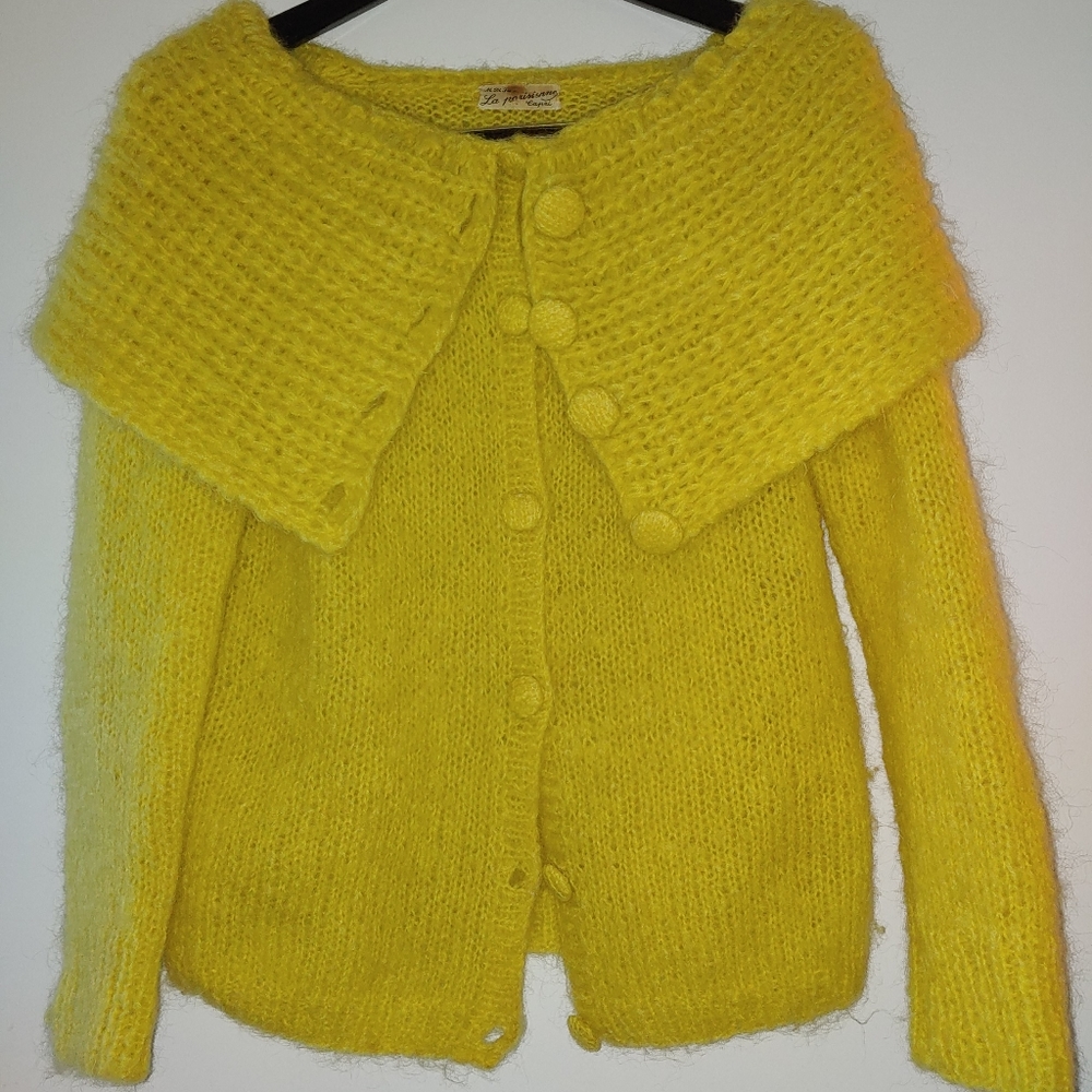 Vintage La parisienne Mohair Sweater Capri Italy. - Picture 9 of 9